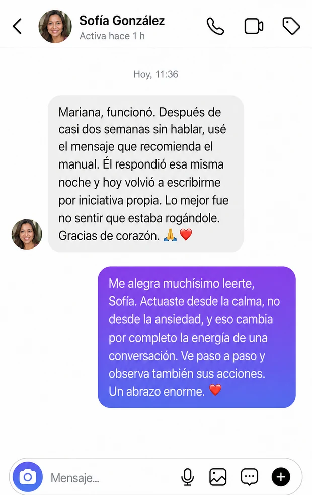 Mensaje de Sofía